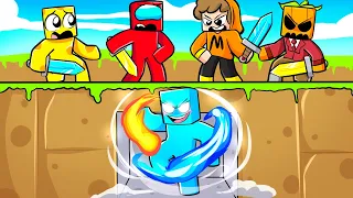 Cazador VS Poderes Elementales en Minecraft!