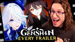 Day 1 Player Reacts to EVERY Genshin Impact Character Trailer