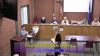 East Lyme, CT Inland Wetlands Agency Meeting 05/07/2024
