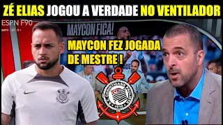 SAIU AGORA ! ZÉ ELIAS CONTA A VERDADE SOBRE NEGOCIAÇÃO DE MAYCON NO CORINTHIANS !