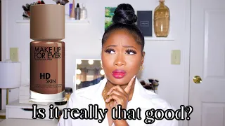 *GIVEAWAY*(closed) NEW MAKEUP FOREVER ULTRA HD SKIN FOUNDATION 4Y70 /4R72|Best Foundation of 2022?