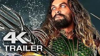 AQUAMAN Extended Trailer 2 (4K ULTRA HD) 2018  - Jason Momoa Superhero Movie