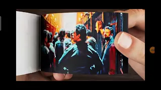 Squid game movie season 2  trailer concept on flip book