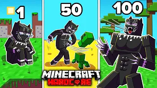 I Survived 1000 DAYS as BLACK PANTHER in HARDCORE Minecraft! - Best Hunters Compilation