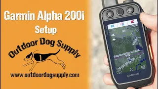 Setting Up your New Garmin Alpha 200i Track & Train Handheld