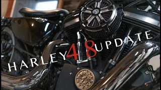 Harley Sportster 48 Update