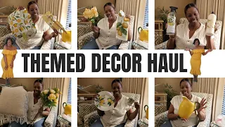 LIFE UPDATES/what's going on in my world 🌎 SHOP WITH ME|THEMED HOME DECOR HAUL🍋 NEW GOLD DECOR FINDS