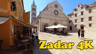 Zadar Croatia 🇭🇷 Walking tour [4K]