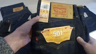 Осенняя витрина - традиционные Levi's 501, 505 и 517