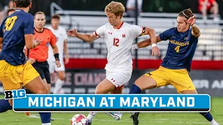 Michigan at Maryland | Big Ten Men's Soccer | Sept. 19, 2023 | B1G+ Encore