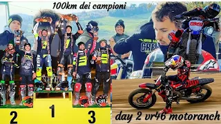 Race day 2 - 100km dei campioni | vr46 motoranch flattrack...