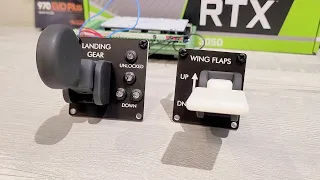 DIY Cockpit Panels - Landing Gear and Flaps