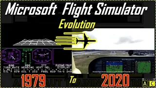 1979-2020 : Microsoft Flight Simulator Evolution