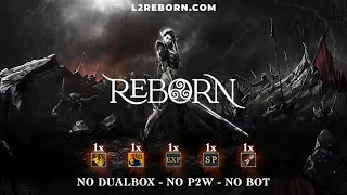 L2 Reborn x3. БЕЗ ВОДЫ! РАЗВИТИЕ МАГА 1-40 ЛВЛ.