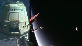 SpaceX Dragon CRS-10 departure highlights