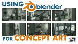 Using Blender for Concept Art - Part 1