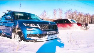 Что может SKODA KODIAQ 🚙 против Subaru ?