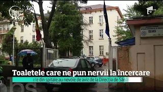 Baie de spital, condiții ca în grajd!