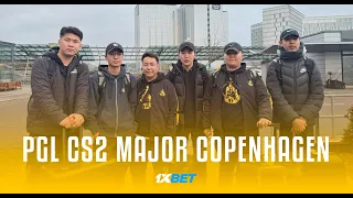 THE MONGOLZ PGL CS2 MAJOR COPENHAGEN VLOG 1 /ENG CC/