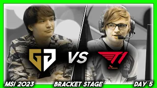 LCK (MSI 2023 CoStreams | Bracket Stage | Day 5: GEN vs T1)