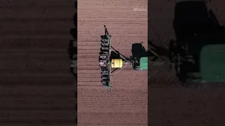 John Deere 7230R with 1770 NT 12 row planter🔥 - Agriculture Technology🍚