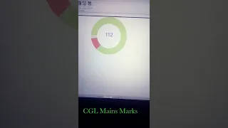 CGL Mains marks