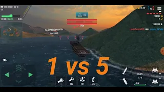 Battle of Warships USS Hornet gameplay