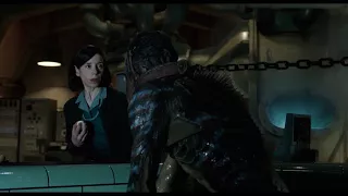 Guillermo del Toro directs Michael Shannon in THE SHAPE OF WATER