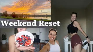 I've been feeling down lately / Reset Weekend Vlog / Good food, good friends , good workouts !!!