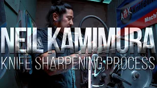 Neil Kamimura - Knife Sharpening Process