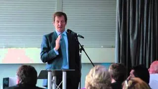 Alastair Campbell talks communications strategy at the DMA