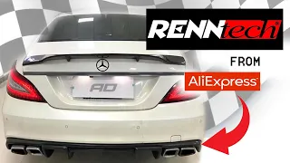 How to Install a Renntech Diffuser on a Mercedes CLS550 (W218)