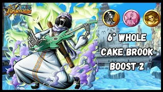 6* Whole Cake Brook Gameplay • One Piece Bounty Rush • OPBR