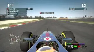 F1 2012 - China online hotlap - 1:32.534 No assists