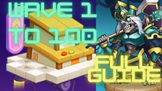 Idle Heroes - From Wave 1 to 100 in Fantasy Arcade