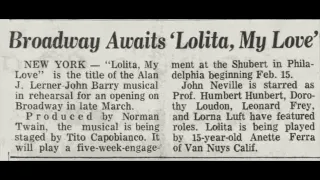 "Going, Going, Gone!" - Lolita, My Love (FEMALE UNIDENTIFIED DEMO)