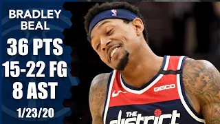 Bradley Beal drops 36 points vs. Cavaliers | 2019-20 NBA Highlights