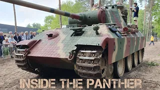 Inside the Panther tank, Militracks Overloon 2019,