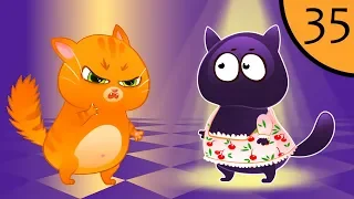 Суровый КОТИК БУБУ #35. Бубу против платья. Мультик ИГРА про котят на Игрули TV