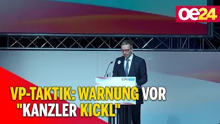 VP-Taktik: Warnung vor "Kanzler Kickl"