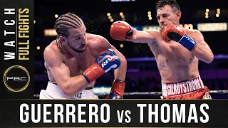 Guerrero vs Thomas FULL FIGHT: September 28, 2019 | PBC on FS1