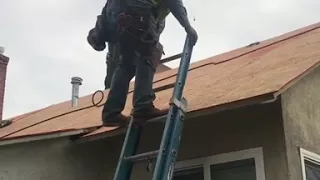 How to Properly get off a ladder