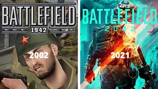 Evolution of Battlefield Games (2002-2021)