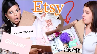 WE SPENT $200 ON ETSY LUXE MYSTERY BOXES... omg we hit the jackpot!!!