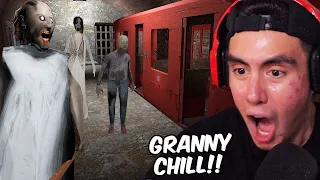 WHERE IS GRANNY GETTING ALL THIS MONEY TO AFFORD A WHOLE TRAIN STATION?! | Granny 3 (Train Ending)