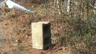 357 Magnum vs. Cinder Block