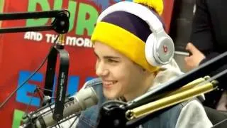 Justin Bieber talks about Selena Gomez with Elvis Duran (Embarrassing Interview)