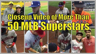 Over 50 MLB Baseball Players Signing Autographs Compilation | MLB Superstars, All-Stars