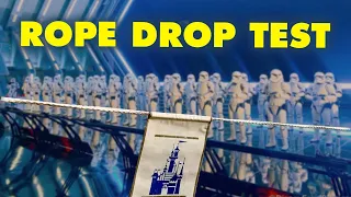 Testing NEW rope drop strategy with Rise of the Resistance.