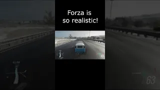 Everyone: "Forza is so realistic!"  - Forza: #shorts #forza #best #forzahorizon4 #glitch #meme #fh4